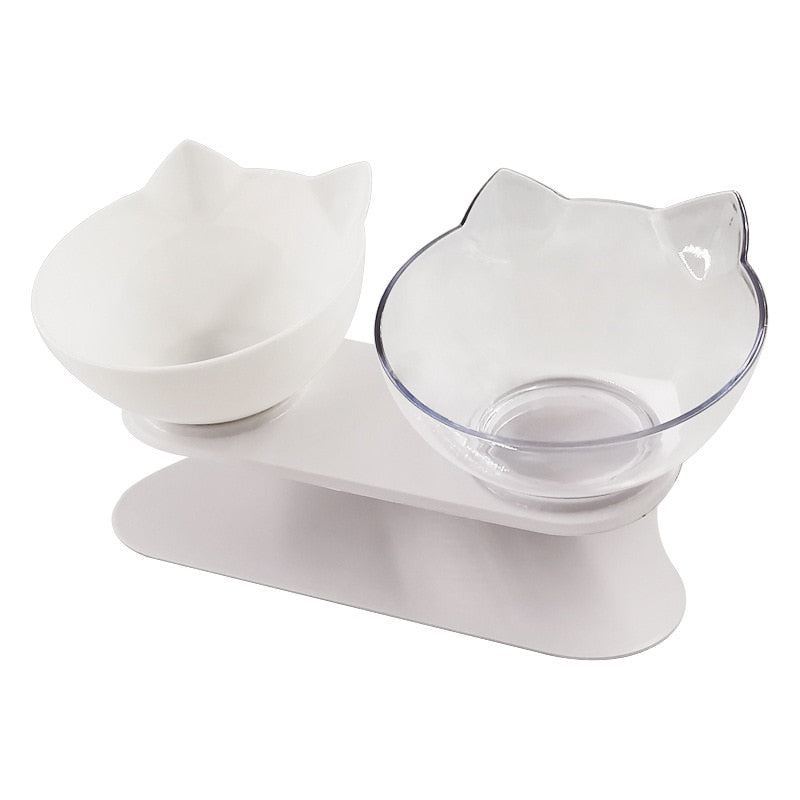 Cat Bowls Double Pet Bowls With Raised Stand