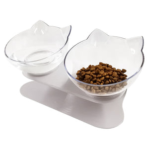 Cat Bowls Double Pet Bowls With Raised Stand