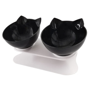 Cat Bowls Double Pet Bowls With Raised Stand