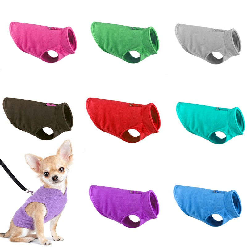 Winter Soft Fleece Pet Dog Clothes