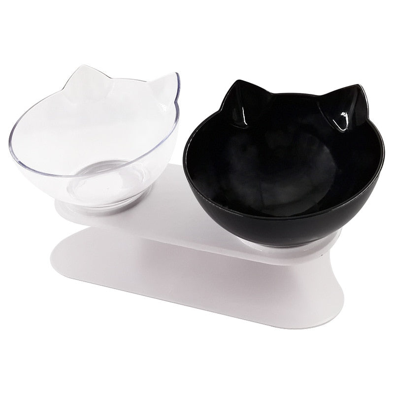 Cat Bowls Double Pet Bowls With Raised Stand