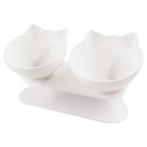 Cat Bowls Double Pet Bowls With Raised Stand