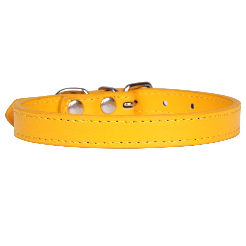 Dog PU Collars Puppy Dog